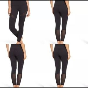 Zella Autumn High Waist Moto Ankle Leggings